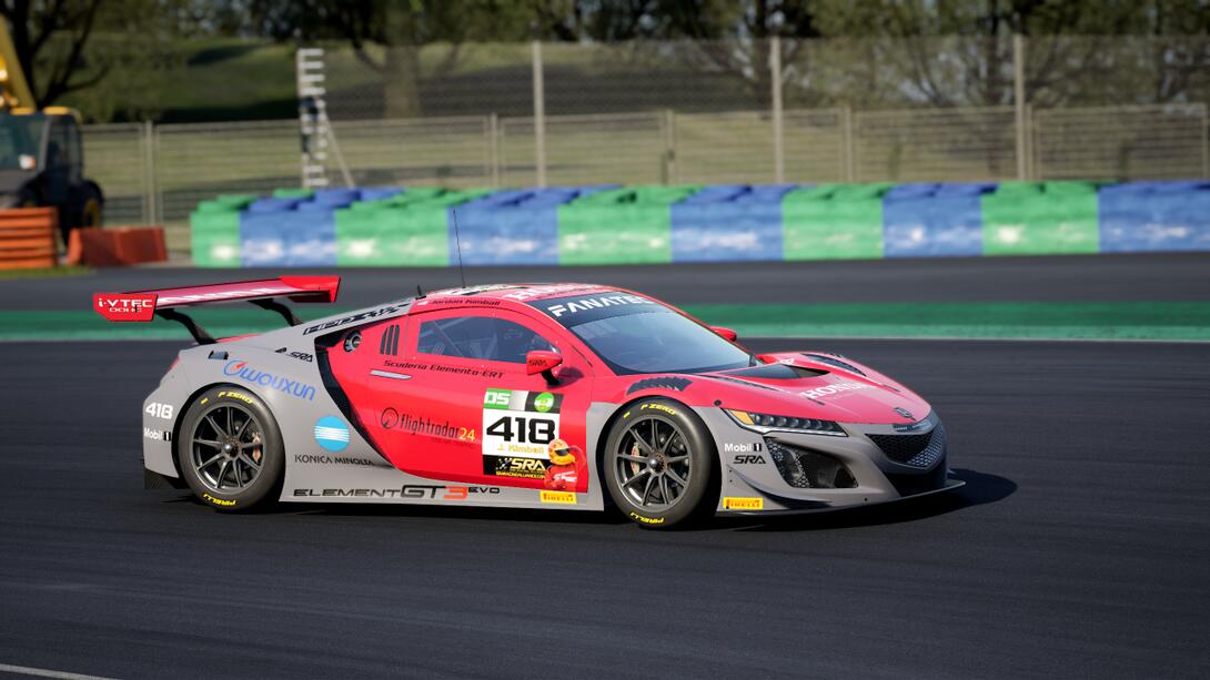 Red Honda NSX 