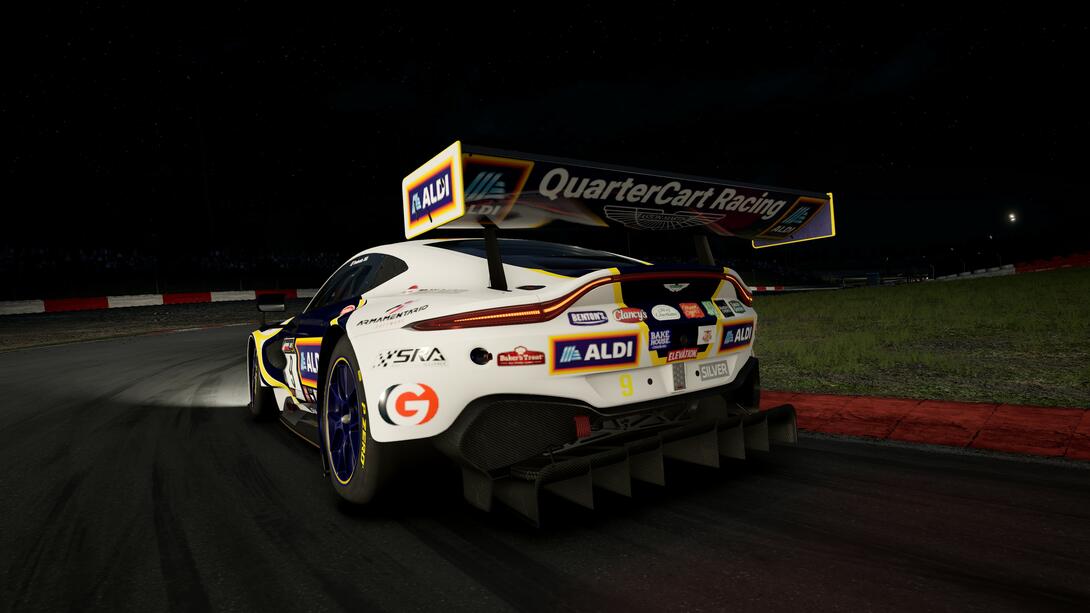 QuarterCart Racing GT3 Car - Rear View