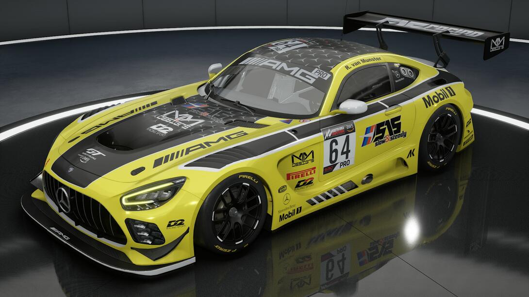 #64 SAS Racing Team MVM Designs Mercedes AMG
