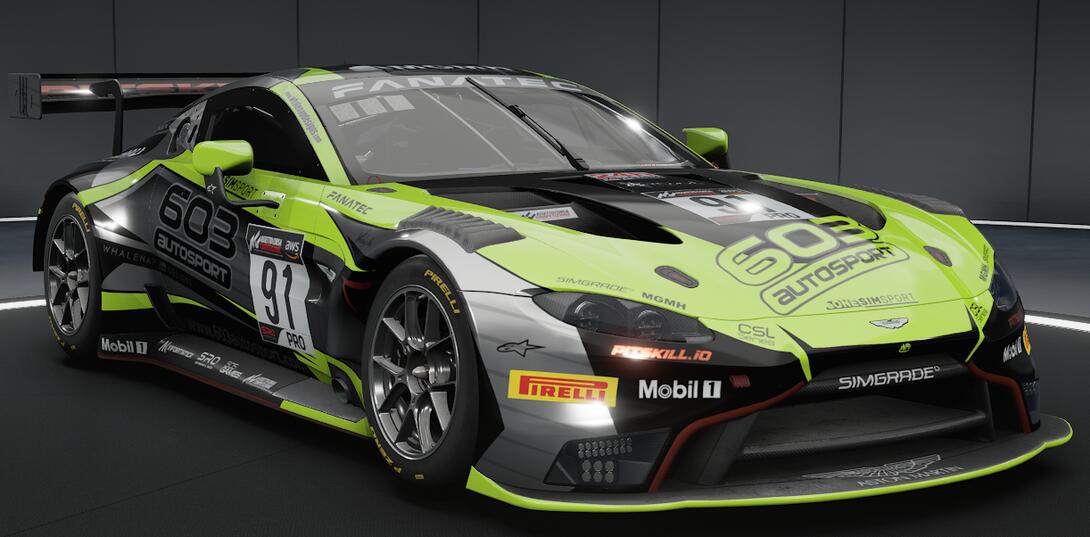 eOne - AMR V8 Vantage GT3 PAN-AM 24h Barca by Whalenap Designs