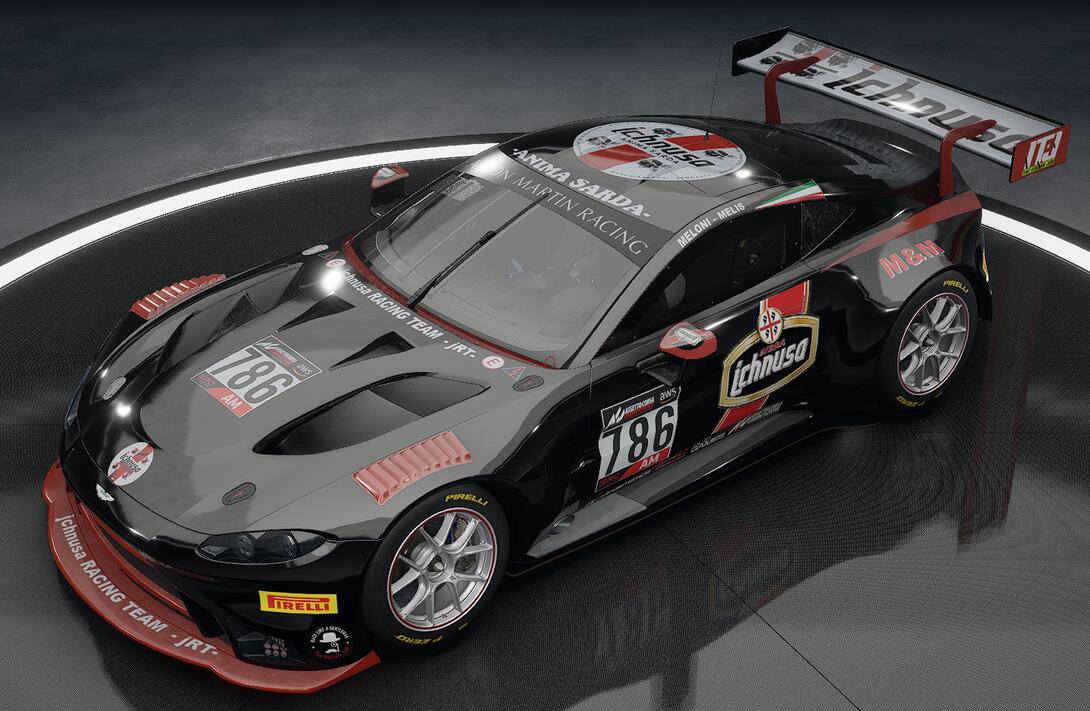 Livrea Aston Martin V8- jchnusa Racing Team