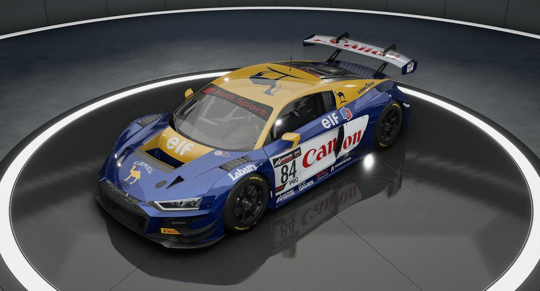 Audi EVOii in 1992 FW14 Williams livery