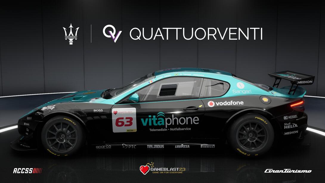 QV Motorsports by Vitaphone '16 Maserati GranTurismo MC GT4