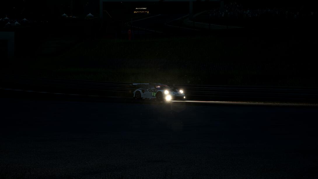 #91 Porsche at kyalami night