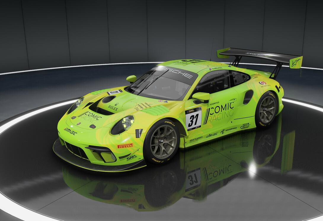 Porsche #31 Art Car - High Vis