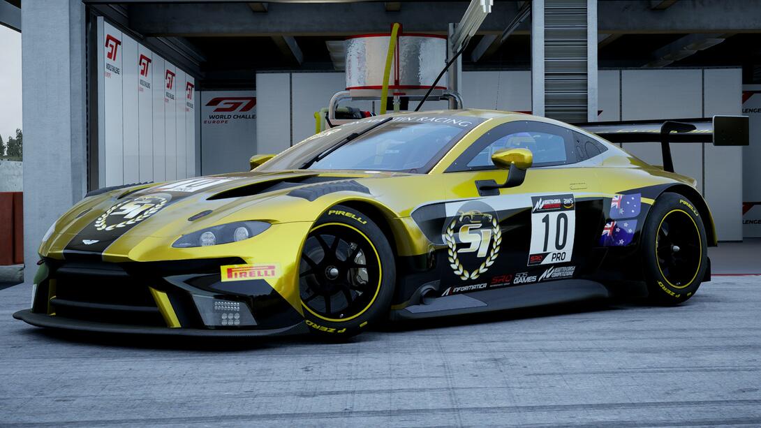 Side image of livery in game