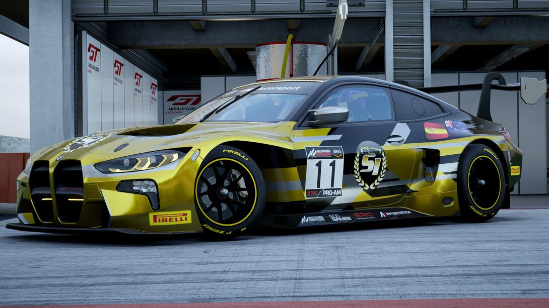 Side image of livery in game