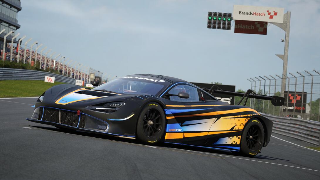 McLaren 720S GT3 Evo Launch Livery | Awesome Simracing