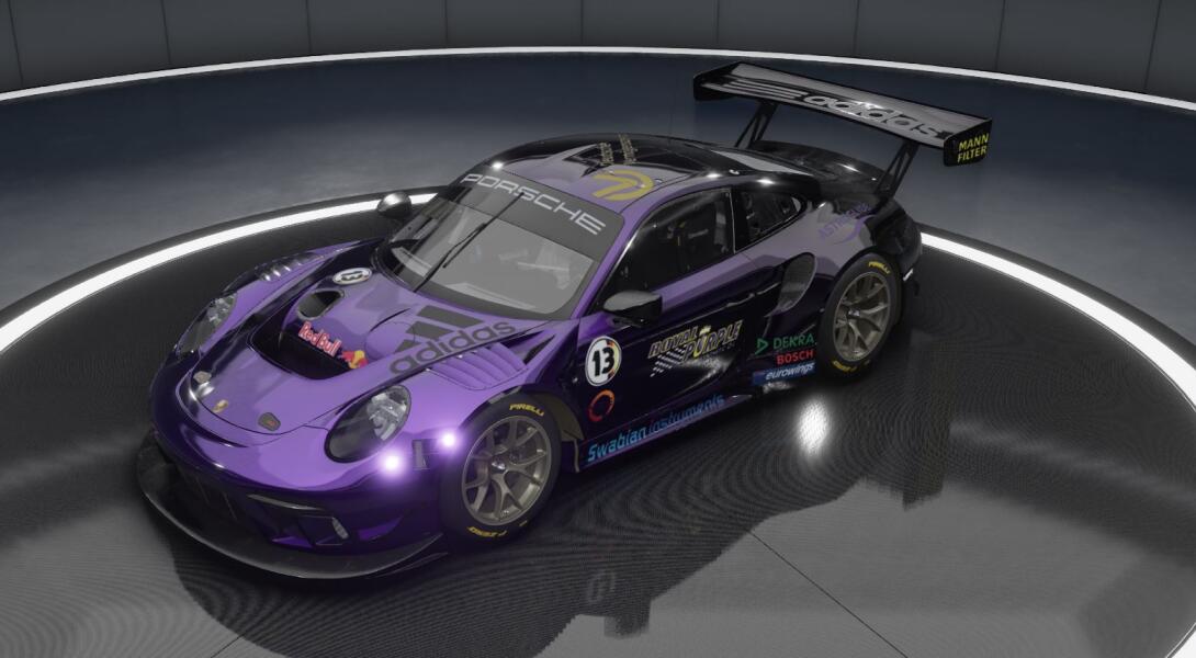 Royal Purple Porsche
