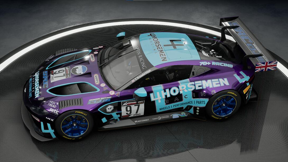 #97 Trowbridge AMR GT3 4Horseman SRC