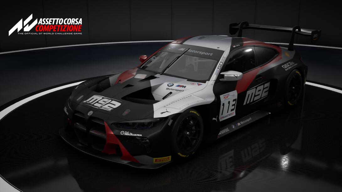 M92 Motorsport livery for BMW M4 GT3 