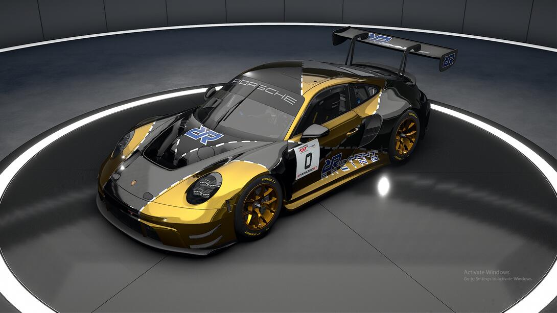 Remnant Porsche 992 Black & Gold