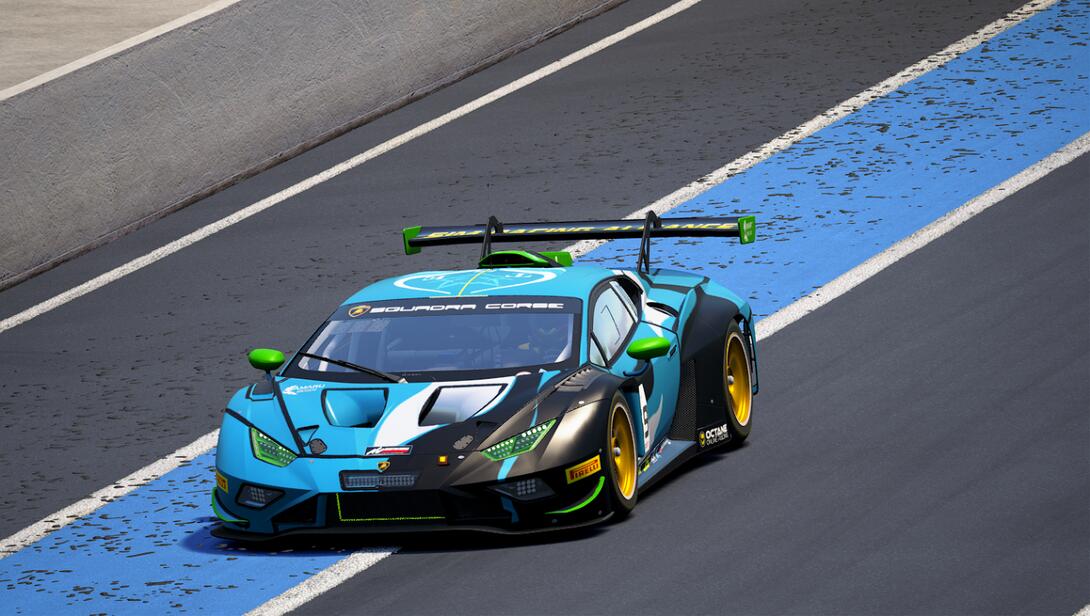 Lambo Evo II Green Cartoon 2023