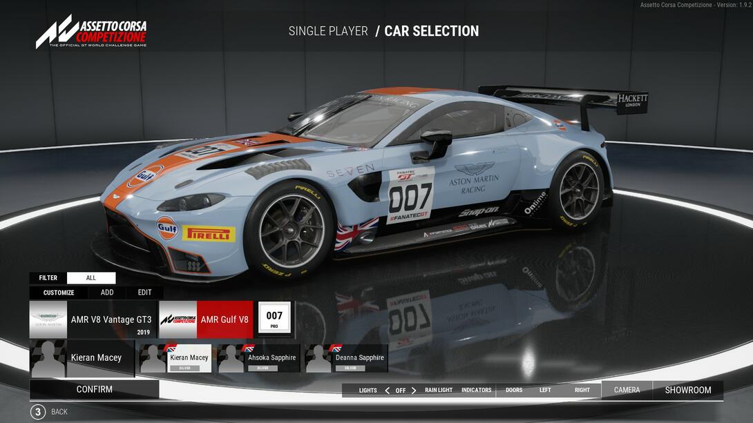 AMR Gulf V8