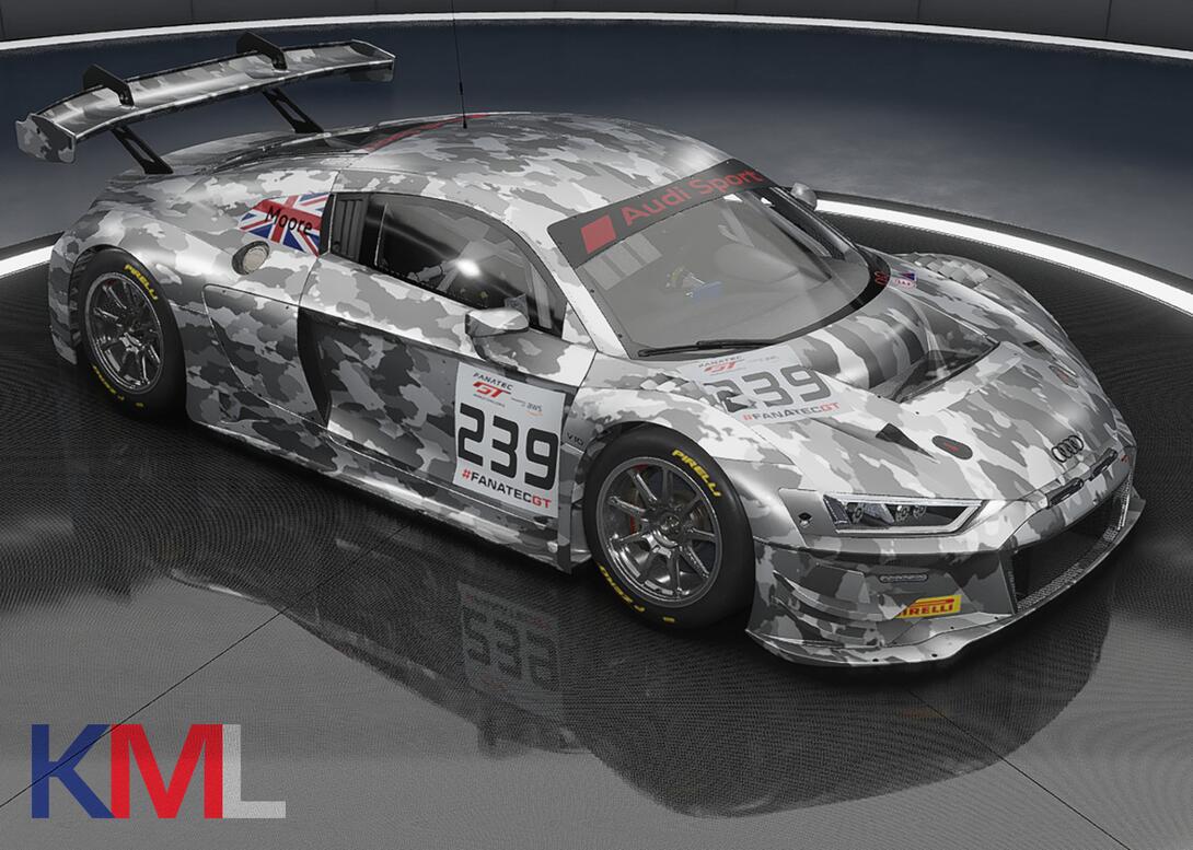 Audi R8 LMS EVOII Urban Camo