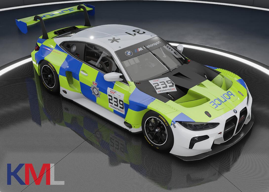 BMW M4 GT3 Police