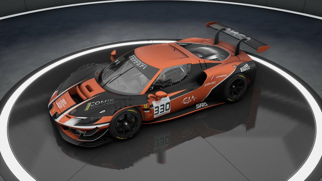 Missed Apex Racing 296 Orange