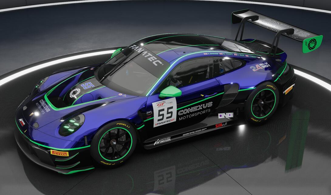 Conexus Motorsports Porsche 992 Onid Indy 2023