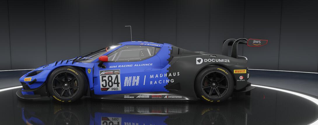 J. Storey I Madhaus Racing I Maranello Masters I #584