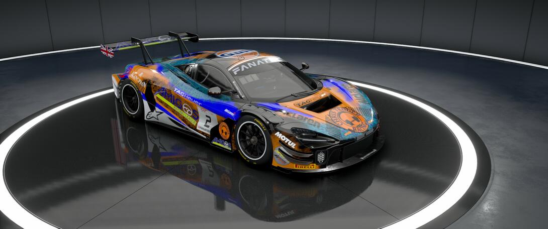 ART Mc Laren 720 GT3 Evo Gulf