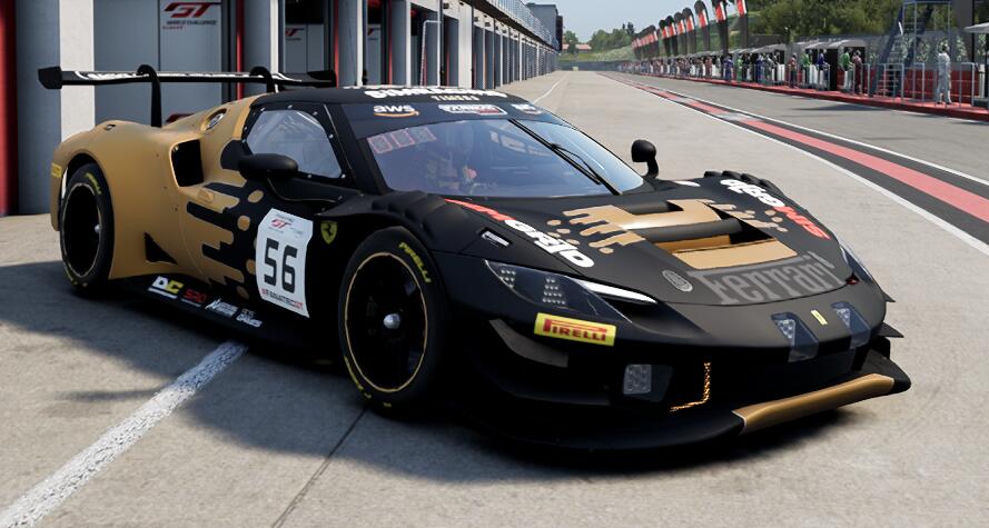 Simracing Timers Ferrari 296