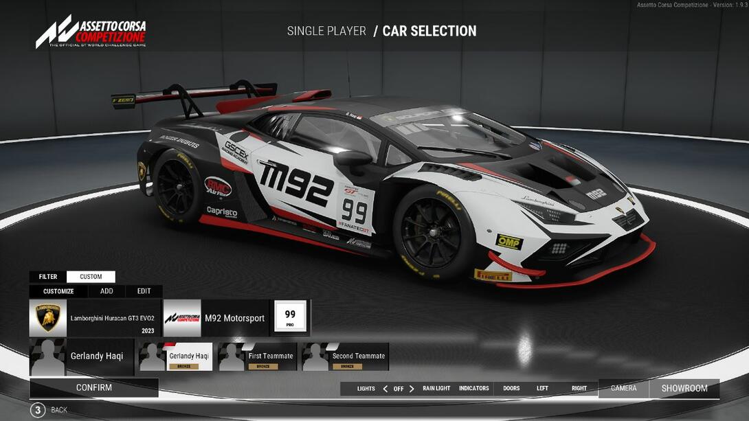 M92 Motorsport Lamborghini