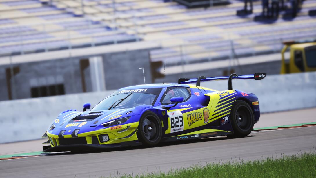 #823 C.Hiort Ferrari 296 HiT