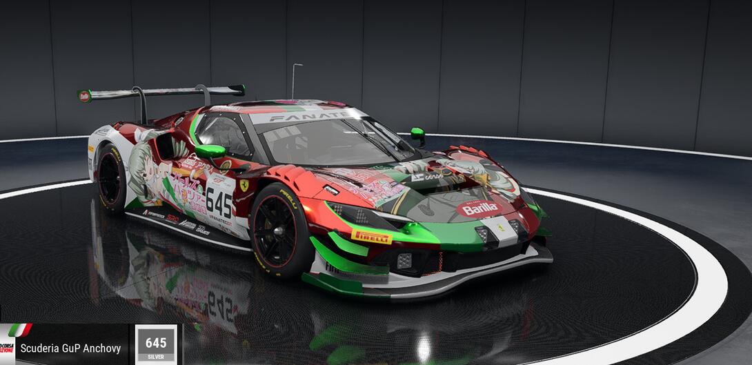 Anchovy 296 GT3