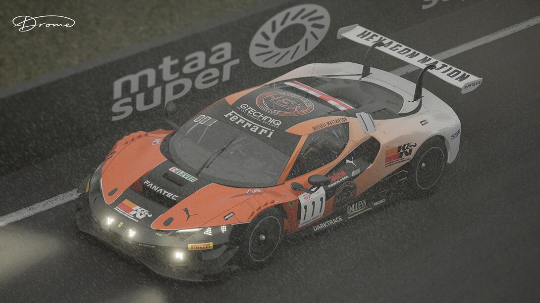 Hexagon Nation 2023 Ferrari 296 GT3_Hamrebö
