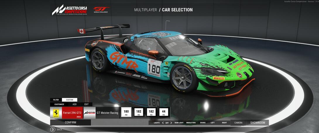 GT Meister Racing 296 GT3