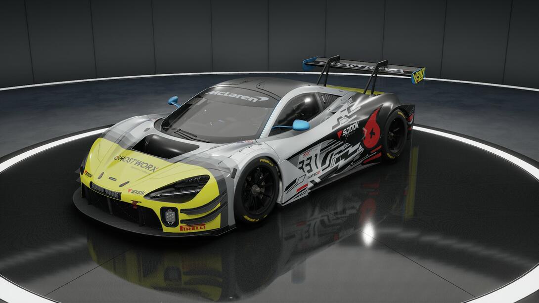 GhostworX Racing Mclaren 720s GT3 Evo | Awesome Simracing