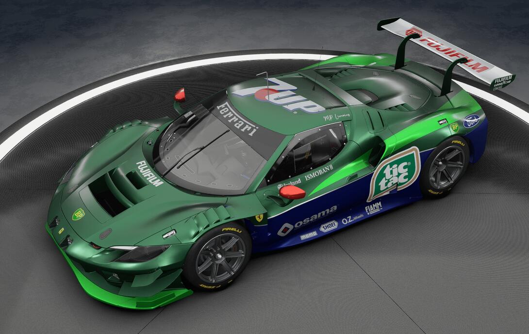 #7 M Doran Ferrari 296 GT3 - Jordan 191