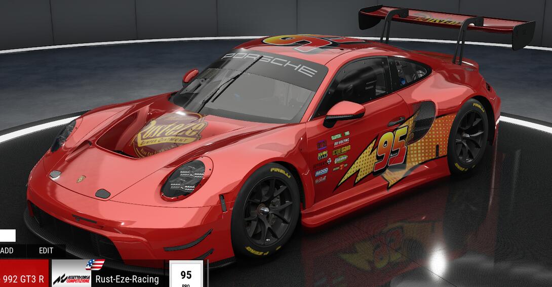 kachow porsche
