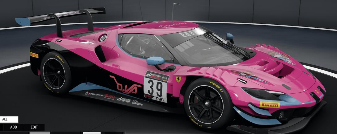 D.Va racing Ferrari