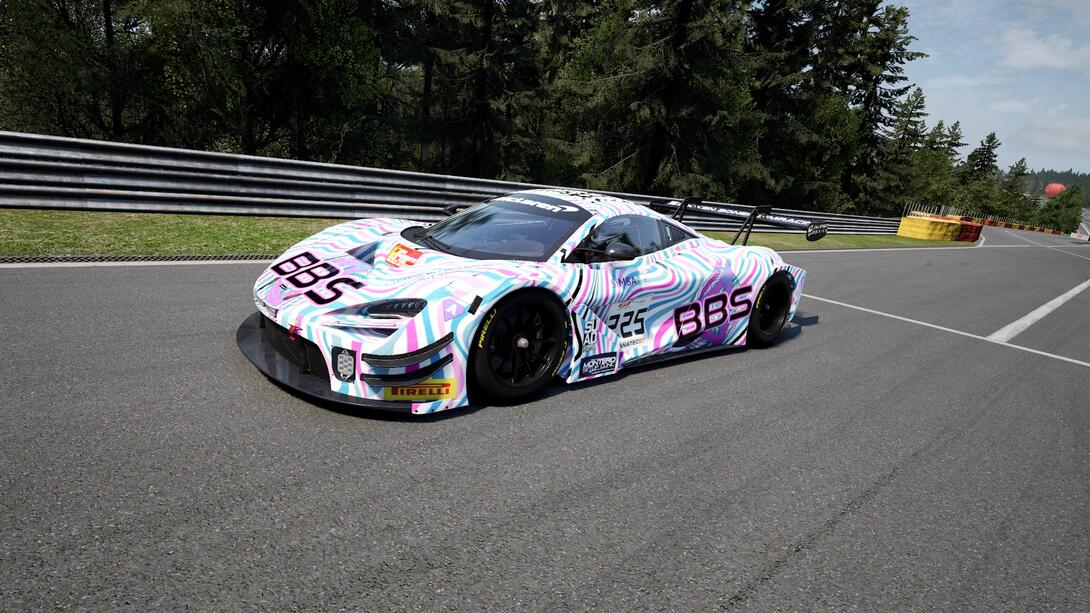 BBS Mclaren GT3 EVO 24h Spa SiMBA
