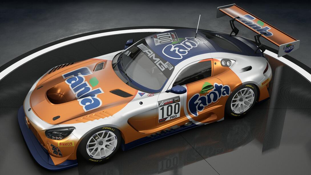 Fanta Racing Mercedes AMG GT3