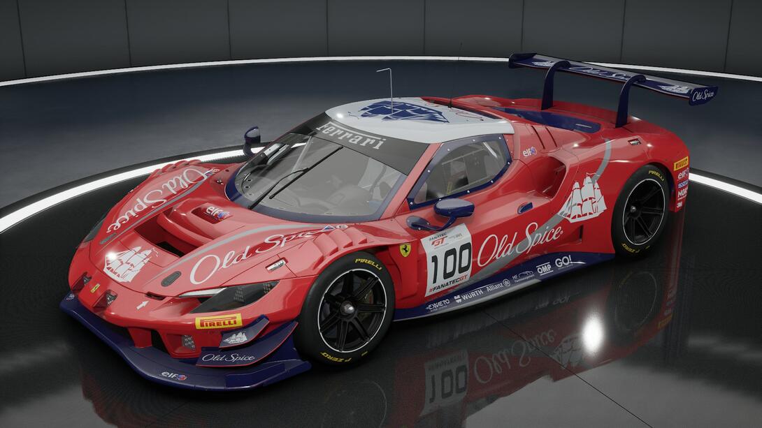 Ferrari 296 GT3 - Old Spice