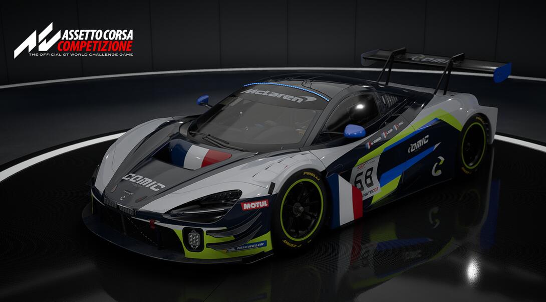 Livery Comic Racing Team