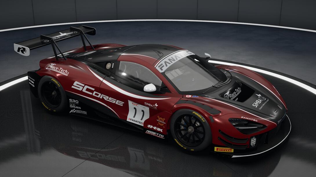 Livery design - Sajetti Corse 720S EVO