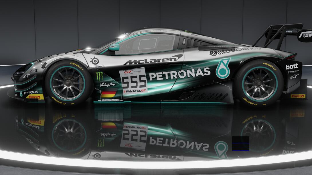 #555 McLaren 720S GT3 EVO by Whalenap Designs