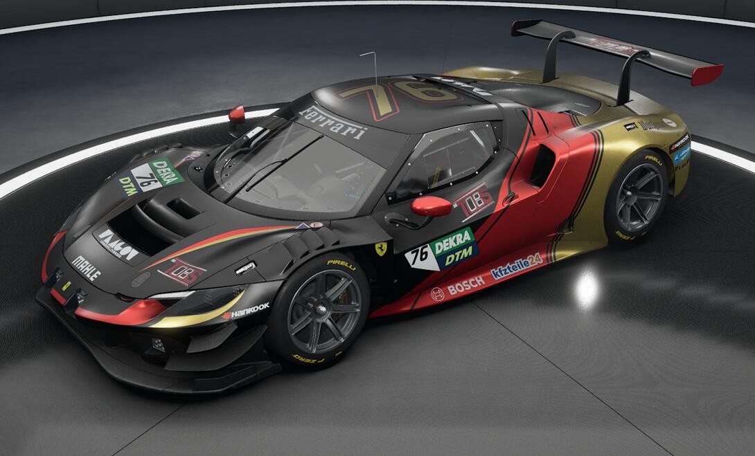 Akai-san (WAHL) Ferrari 296 Livery