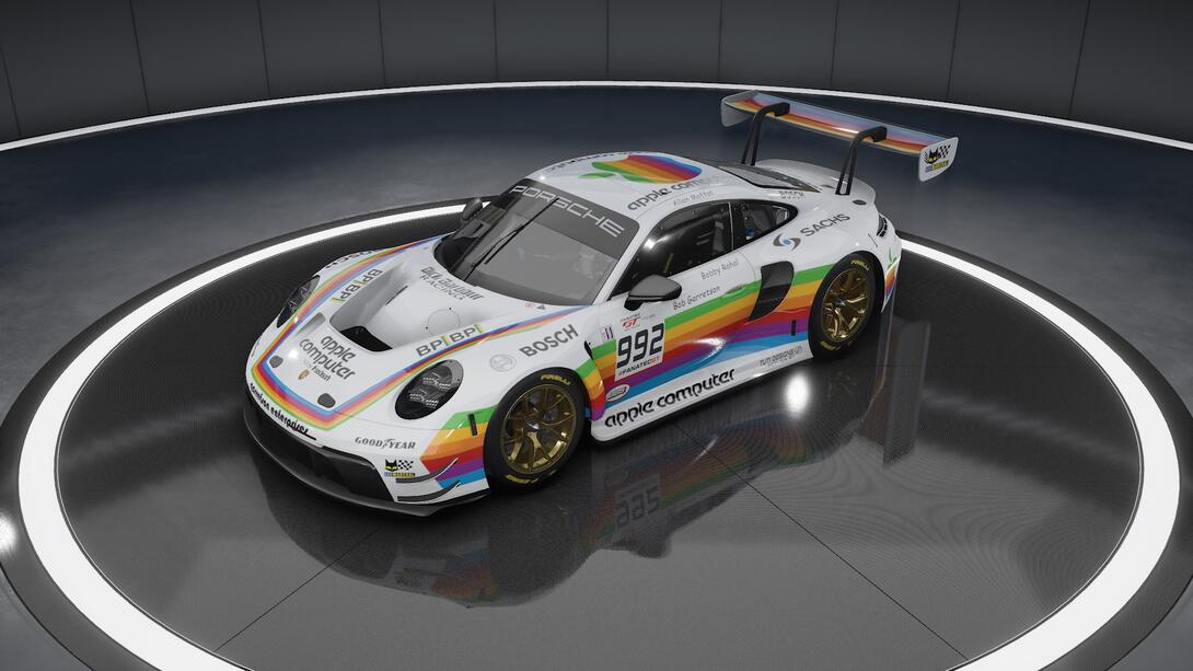 Porsche 992 GT3 R Apple