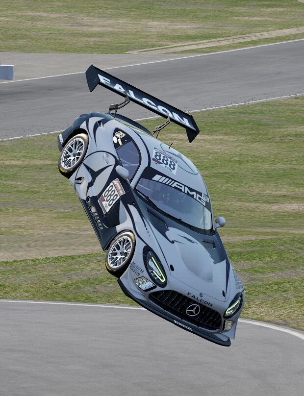 craig lowndes green eyed monster on the mercedes amg gt3 evo