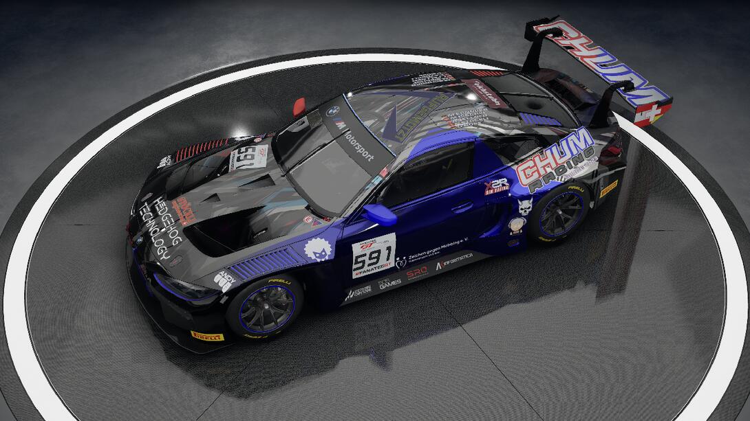 CHUM Racing Blue