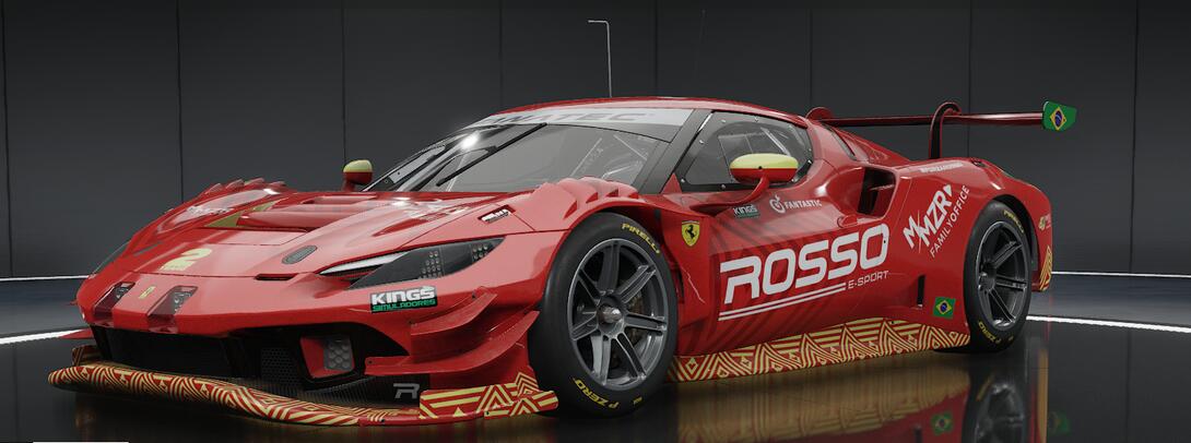Ferrari - Rosso eSports - 24h Kyalami