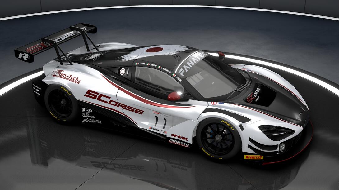 Livery design - Sajetti Corse 720S EVO