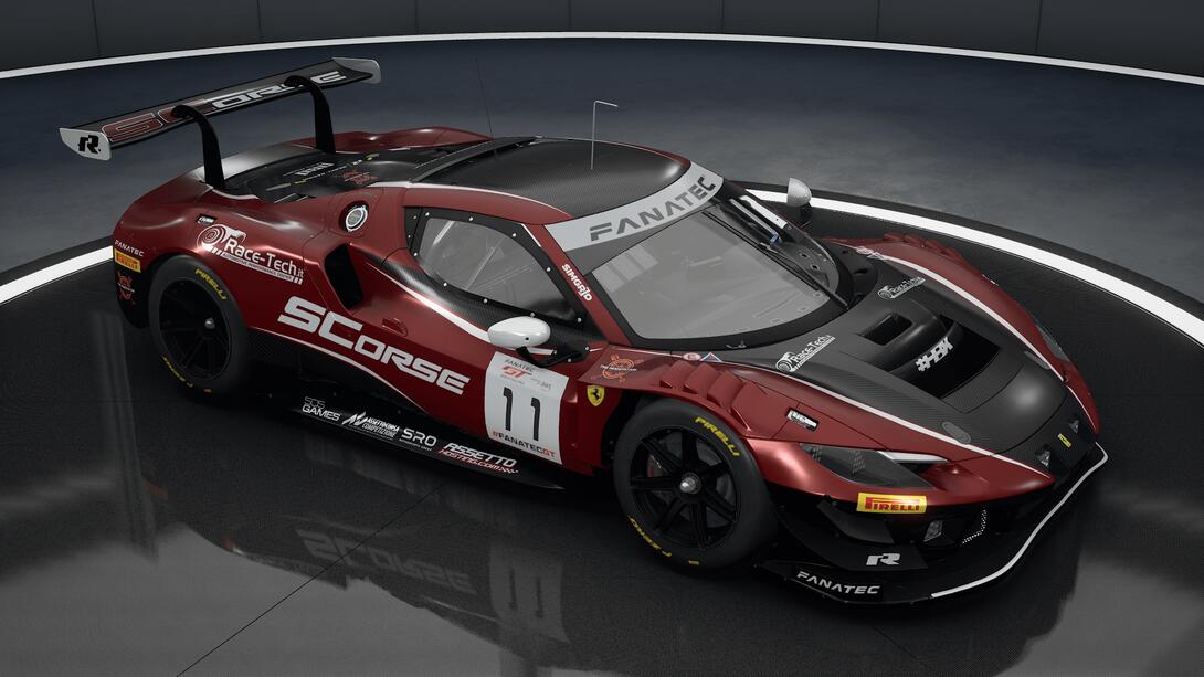 Livery design - Sajetti Corse 296