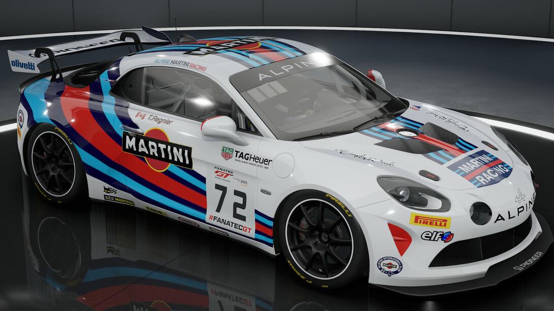 #72 T.Regnier Alpine GT4 Happy Hour Motorsports