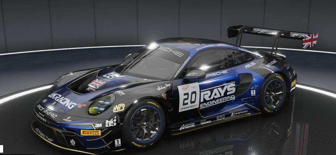 Blue Spirit Porsche