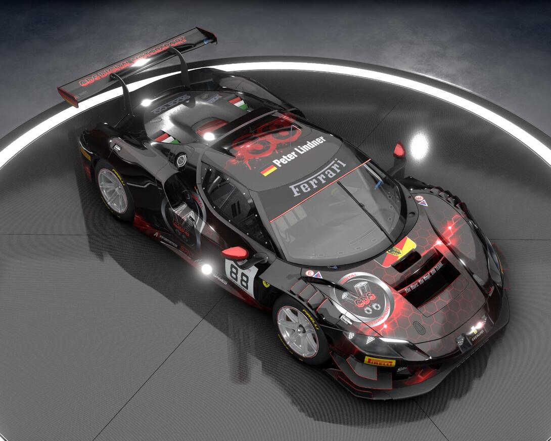 CDS Ferrari 296 GT3 P.Lindner